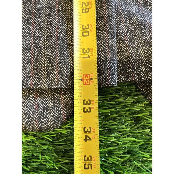 Hugo Boss Blazer Wool Blend Mens 42R Gray 2 Button Tweed - Picture 16 of 16